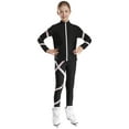 thumbnail image 1 of CHICTRY Girls Teens 2Pcs Sports Suit Gym Workout Outfit Long Sleeve Sparkle Rhinestone Coat with Leggings Activewear Pink 8, 1 of 7