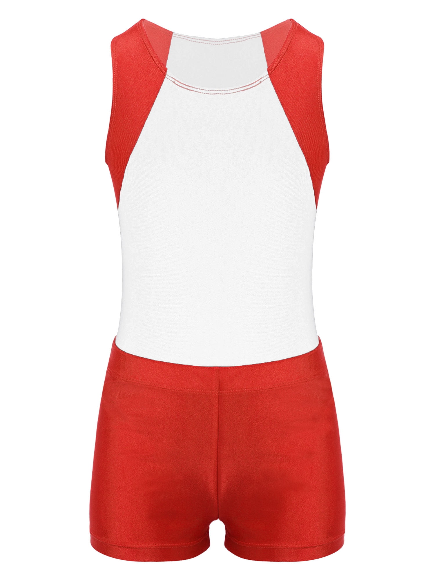 Loodgao Kids Boys Girls Short Sleeves Stretchy Gymnastics Unitard Athletic Sports Biketard Active Dance Wear Black 3-4 Years