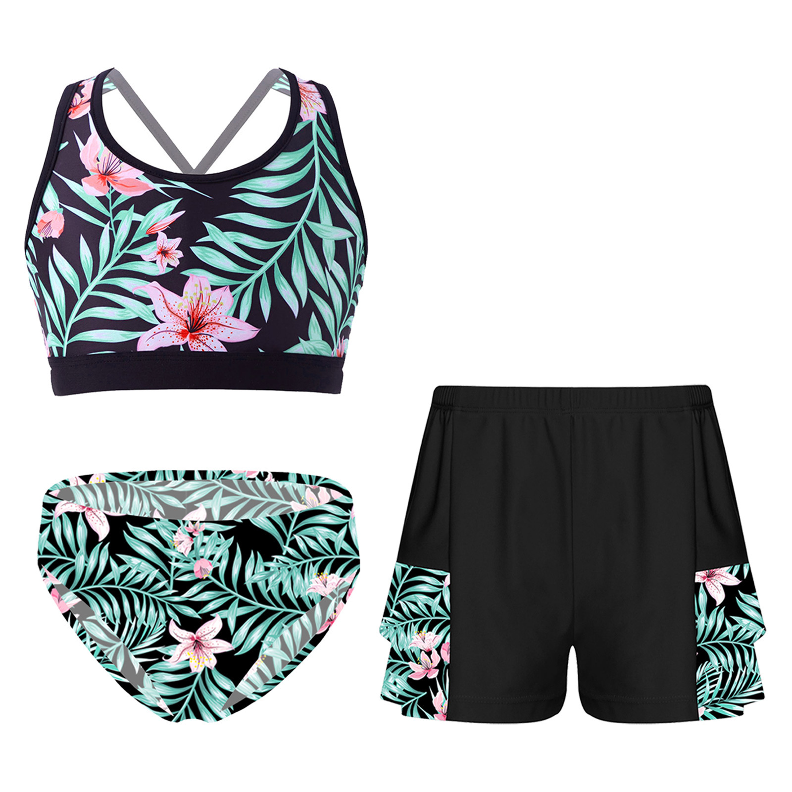 Private Island Hawaii UV-Tankini Top – Mit Integriertem BH, 4-Wege-Stretch, Schnell Trocknend, Für Strand, Pool & Sport