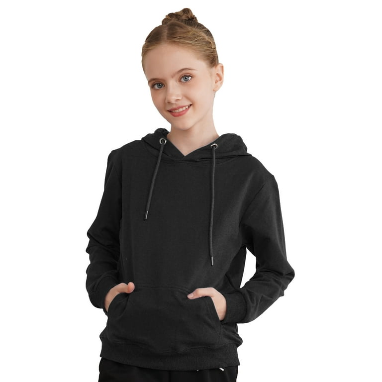 Girls drawstring hoodie store
