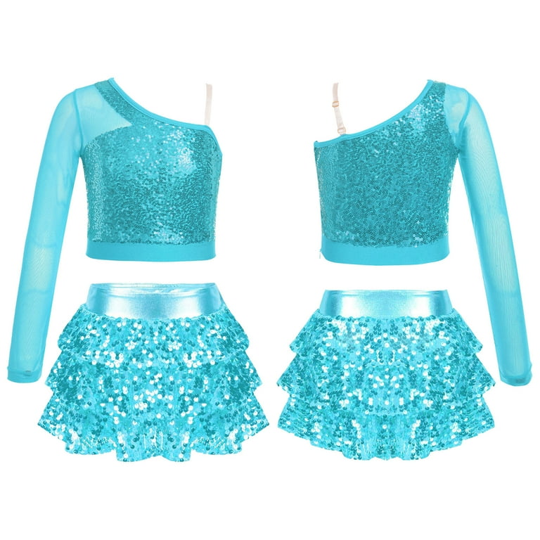 Halter Top Tiered Skirt Ensemble Soft Blue Set Halter Top Tiered Skirt Ensemble Soft Blue Set