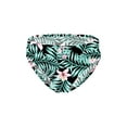 thumbnail image 1 of CHICTRY Kids Girls Solid Color Swim Triangle Briefs Gymnastics Dance Bikini Bottoms Black&Green 12, 1 of 5
