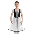 thumbnail image 1 of CHICTRY Kids Little Girls Ballet Gymnastics Dress Velvet Leotard Tutu Dress Black XL, 1 of 7