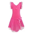 thumbnail image 1 of CHICTRY Kids Toddler Little Girls Solid Color Tutu Ballet Dance Leotard Dress,Sizes 2-12, 1 of 7