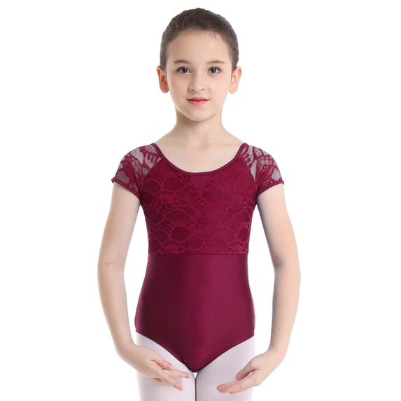 CHICTRY Little Girls Bowtie-Shaped Back Ballet Dance Gymnastic Leotard Outfit