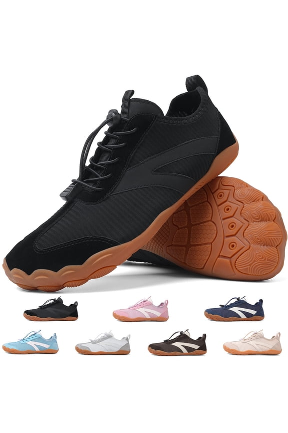 Barefoot Shoes Women Sneakers with Quick-Dry Mesh Breathable Wide Toe Box Shoes for Women Barefoot Shoes Men for Walking Running Hiking Water Shoes