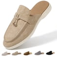 thumbnail image 1 of CHICVOMEY Clogs for Women Dressy Mules & Clogs Comfortable Pointed Toe Slingback Mules Flats Business Casual Slip On Backless Mules for Women, 1 of 7