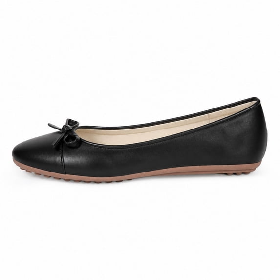 CHICVOMEY Comfort Ballet Flats for Women Lightweight Slip On Flat Shoes Fashion Versatile Casual Shoes For Daily Outfits & Office Commute Wear