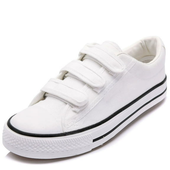 CHICVOMEY Comfort Platform Sneakers for Women Fashion Sneakers Non-Slip Casual Slip On Walking Shoes with Velcro Straps