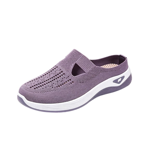 CHICVOMEY Comfort Sneakers for Woemn Lightweight Slip On Walking Shoes ...