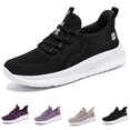 thumbnail image 1 of CHICVOMEY Comfort Women's Non-Slip Walking Shoes Lightweight Walking Sneakers Arch Support Athletic Shoes Work&Travel, 1 of 6