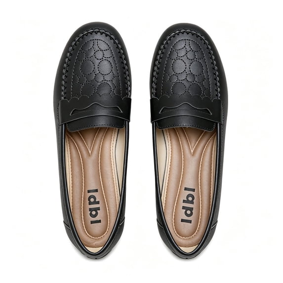 CHICVOMEY Comfortable Loafers for Women Lightweight Slip-On Flat Shoes Fashionable Versatile Flats For Casual & Work Wear