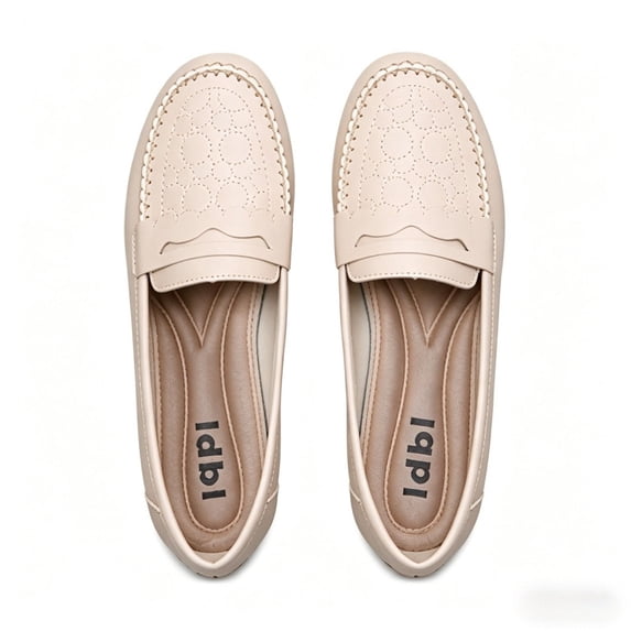 CHICVOMEY Comfortable Loafers for Women Lightweight Slip-On Flat Shoes Fashionable Versatile Flats For Casual & Work Wear