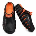thumbnail image 1 of CHICVOMEY Comfortable Sandals for Men Lightweight Slip-on Slippers Shock-absorbing Wear-resistant Thick Sole Sandals Indoor and Outdoor Dual Use Pool and Beach, 1 of 8