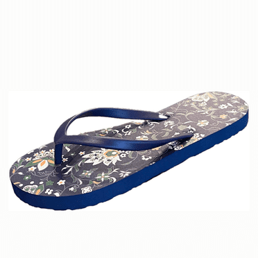 CHICVOMEY Comfortable Sandals for Women Printed Flip Flops with Soft Straps for Beach Everyday Wear