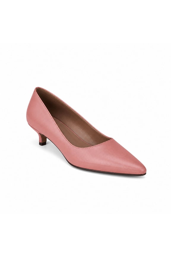 Comfortable Women Kitten Heel Pumps with Arch Support Lightweight and Non-Slip Fashion & Versatile Suitable for Work and Party