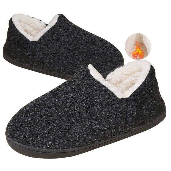 CHICVOMEY Comfy Warm Slippers for Women Memory Foam Winter House Slippers Slip-On Shoes Bedroom Slippers for Indoor Outdoor