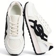 thumbnail image 1 of CHICVOMEY Fashion Tennis Sneakers for Women Retro Platform Sneakers - Breathable Mesh Lace-up Platform Tennis Shoes with Non-slip Outsole - Casual & Walking Sneakers for Daily Wear, 1 of 7