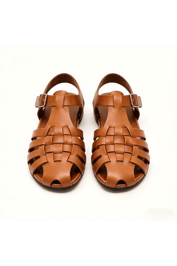 Flat Sandals Women Lightweight Comfortable Durable Sandals Adjustable Buckle Simple Versatile Flats Perfect for Summer Beach Daily Wear