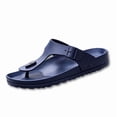 thumbnail image 1 of CHICVOMEY Flip Flops for Men Arch Support Rubber Sole Lightweight Non Slip Slip on Open Toe Flat Sandals Summer Beach Casual Slippers, 1 of 7
