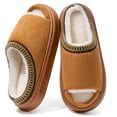 thumbnail image 1 of CHICVOMEY Fuzzy Slippers Women Slip on Indoor Cozy Memory Foam House Shoes Open Toe House Slippers Lightweight Fluffy Slippers, 1 of 9