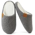 thumbnail image 1 of CHICVOMEY Fuzzy Slippers for Women Men Indoor Bedroom House Shoes Soft Furry Slip on Cozy Comfy House Slippers for Women, 1 of 8