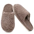 thumbnail image 1 of CHICVOMEY Fuzzy Slippers for women Memory Foam Non-slip House Shoes Plush Faux Fur house slipper Indoor Outdoor, 1 of 9
