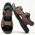 thumbnail image 1 of CHICVOMEY Hiking Sandals for Men - Outdoor Sport Sandals with Massage Beads Insole & Adjustable Straps - Non-Slip Lightweight Water Sandals for Summer Beach, 1 of 9
