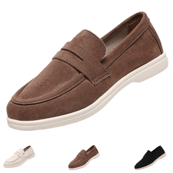 CHICVOMEY Loafers for Womens Penny Loafers Comfortable Lightweight Casual Slip On Flats for Work & Walking Dress Shoes
