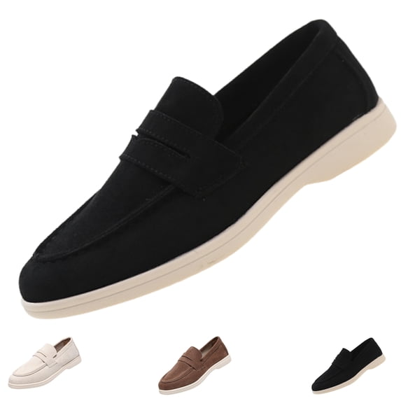 CHICVOMEY Loafers for Womens Penny Loafers Comfortable Lightweight Casual Slip On Flats for Work & Walking Dress Shoes