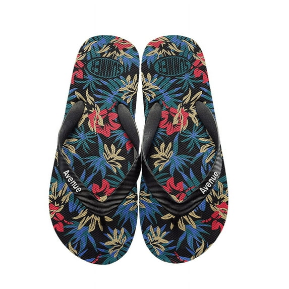 CHICVOMEY Men's Sandals Comfortable Flip Flops for Beach Pool Soft Footbed Non-Slip Summer Sandals for Men
