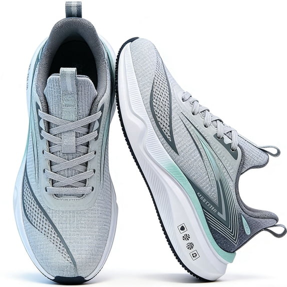 CHICVOMEY Men's Women's Running Sneakers - Lightweight Cushioned Breathable Walking Sneakers - Fashion Athletic Sneakers for Women Gym Daily Wear