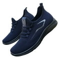 thumbnail image 1 of CHICVOMEY Mens Lightweight Running Shoes Breathable Mesh Sneakers Wide Width Athletic Gym Workout Non Slip Comfort Walking Shoes for Men, 1 of 7