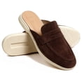 thumbnail image 1 of CHICVOMEY Mules & Clogs for Women Leather Womens Slip on Shoes Comfortable Casual Mules Shoes for Indoor Outdoor Business, 1 of 9