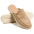 thumbnail image 1 of CHICVOMEY Mules & Clogs for Women Leather Womens Slip on Shoes Comfortable Casual Mules Shoes for Indoor Outdoor Business, 1 of 9