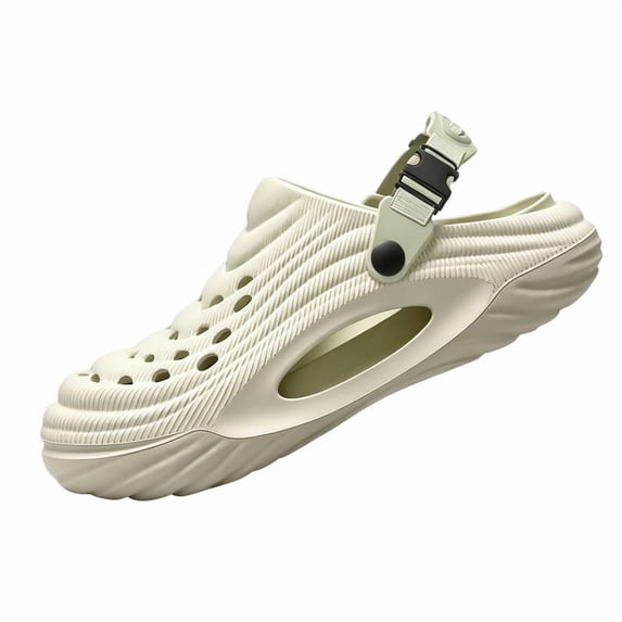 CHICVOMEY Mules for Men Lightweight Non Slip on Quick Dry Closed Toe Breathable Water Shoes Driving Beach Outdoor Sports Summer