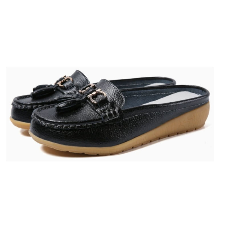 CHICVOMEY Penny Loafers for Women Loafers Comfortable Minimalist Mules ...