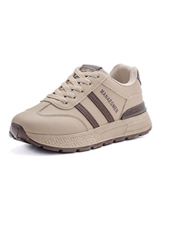 Retro Walking Sneakers for Women with Cushion Non-Slip Sole Comfortable Casusal Sneaker for Walking & Running