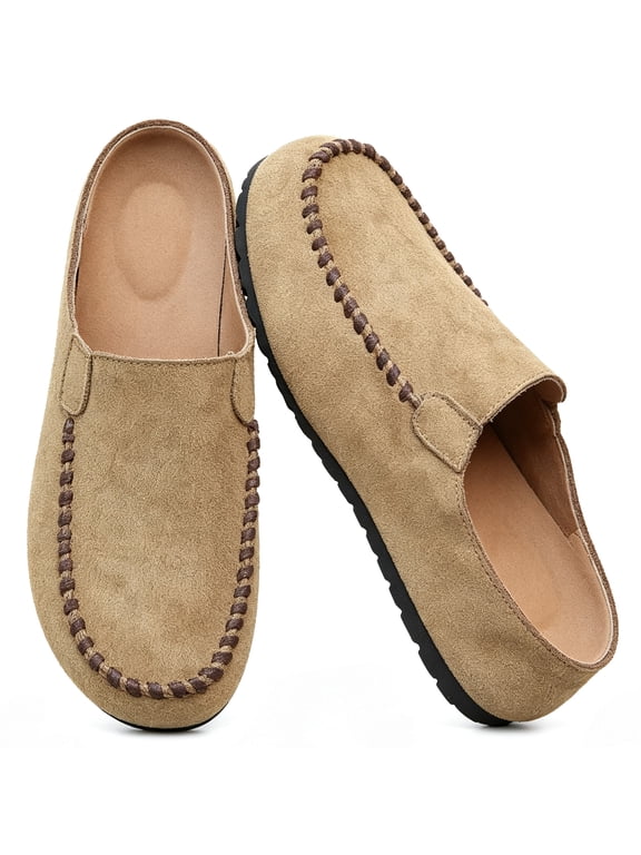 Slip-On Mules for Women Round Toe Clogs Casual Comfortable Mules Shoes Work Business Casual Clogs