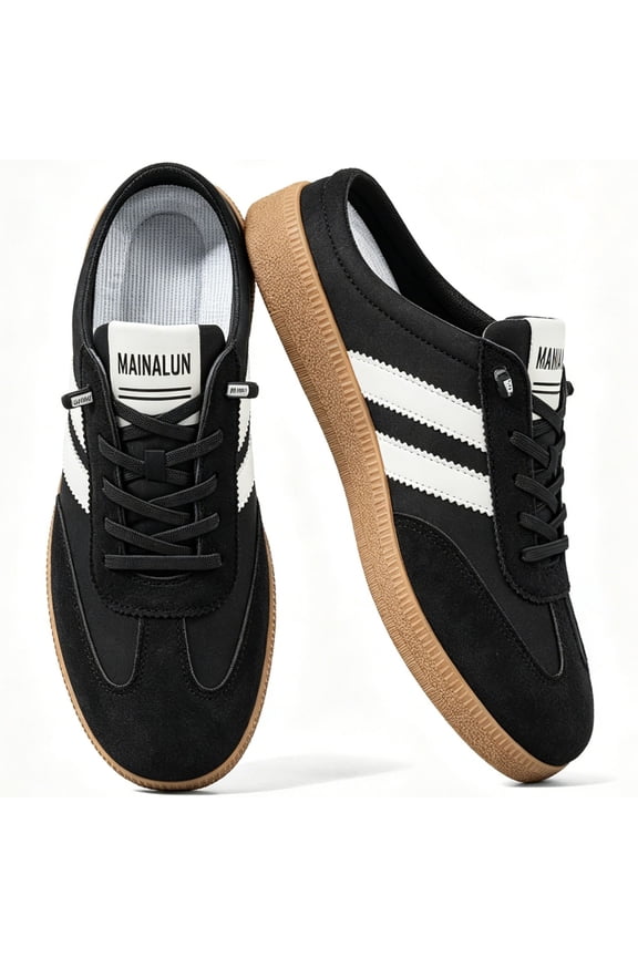 Slip On Sneakers for Women & Men Low-Top Retro Fashion Sneakers Non Slip Breathable Casual Mules Sneakers for Daily Walking Tennis