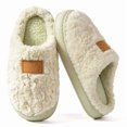 thumbnail image 1 of CHICVOMEY Slippers for Women Cozy Faux Fur House Shoes Memory Foam Fuzzy Slippers for Winter Warm Slippers Indoor House Slippers for Women, 1 of 8
