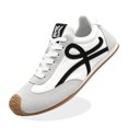 thumbnail image 1 of CHICVOMEY Sneaker for Men Rubber Sole Lightweight Non Slip Walking Shoes Retro Casual Comfortable Spring Summer Work Sneakers, 1 of 7