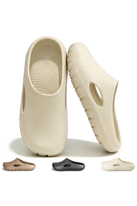 Unisex Garden Clogs - Arch Support Non-Slip Waterproof Garden Clogs for Women Men - Lightweight Outdoor Beach Mules Comfortable Work Shoes