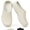 thumbnail image 1 of CHICVOMEY Unisex Work Clogs - Non-Slip Waterproof Clogs for Women Men Nurses Chefs with Arch Support - Lightweight Garden Beach Mules Comfortable Slip-On Shoes, 1 of 8