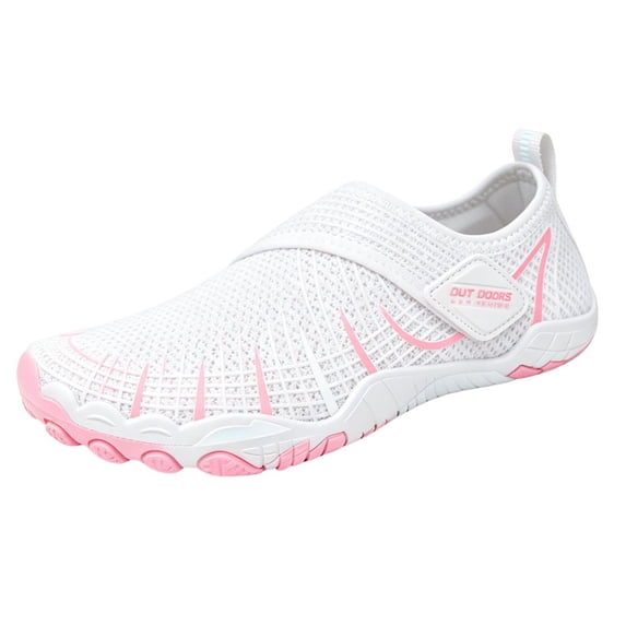 CHICVOMEY Water Shoes Men Close Toe Quick-Dry Fabric Anti-Slip Breathable Water Shoes for Women for Aqua Beach Snorkeling Stream Trekking Exercise Yoga