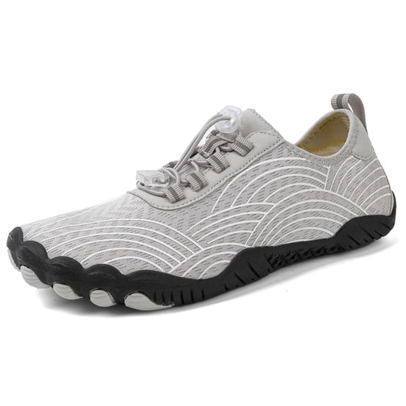 CHICVOMEY Water Shoes for Women Men Wide Toe Barefoot Shoes Breathable Non-Slip Water Shoes Athletic Footwear for Walking Running Swimming