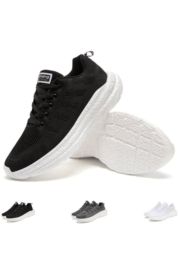 Women's Breathable Sneakers - Lightweight Walking Sneakers for Women with Arch Support & Shock Absorption for Gym Casual Outdoor Athletic Travel