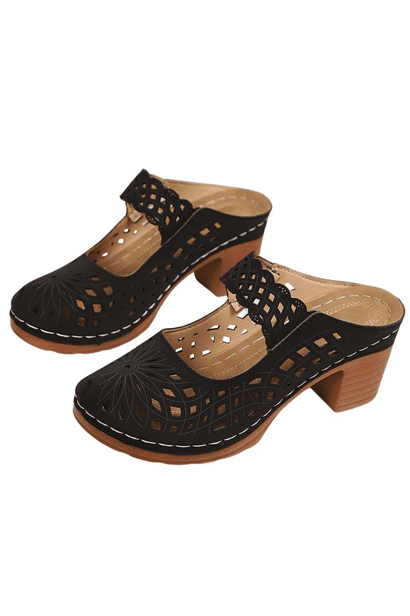 Women's Closed-Toe Slide Sandals 2025 Comfortable Summer Shoes for Women with Soft Leather Upper Anti-Slip Sole Breathable Work Sandals for Office Walking Travel