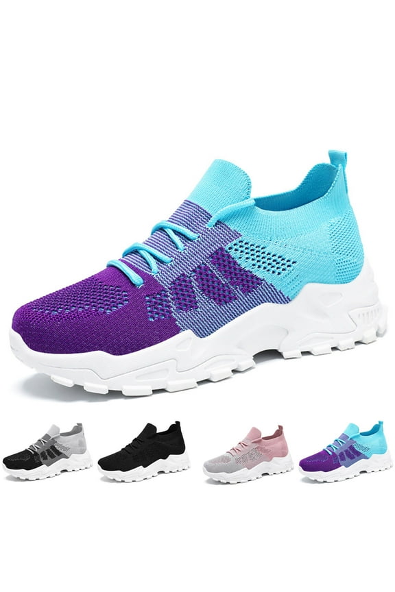 Women's Comfort Sneakers Lightweight & Breathable Mesh Walking Shoes with Cushion Arch support Walking Shoes