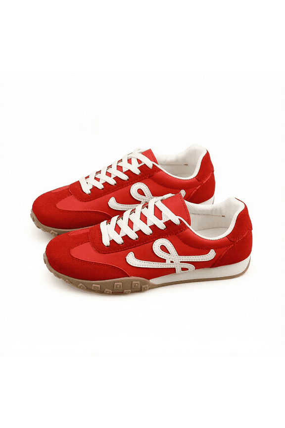 Women's Fashion Sneakers Casual Trainer Retro Vintage Comfortable Walking Shoes for Women Wide Width Slip-On Sneakers for Commute Campus Daily Style